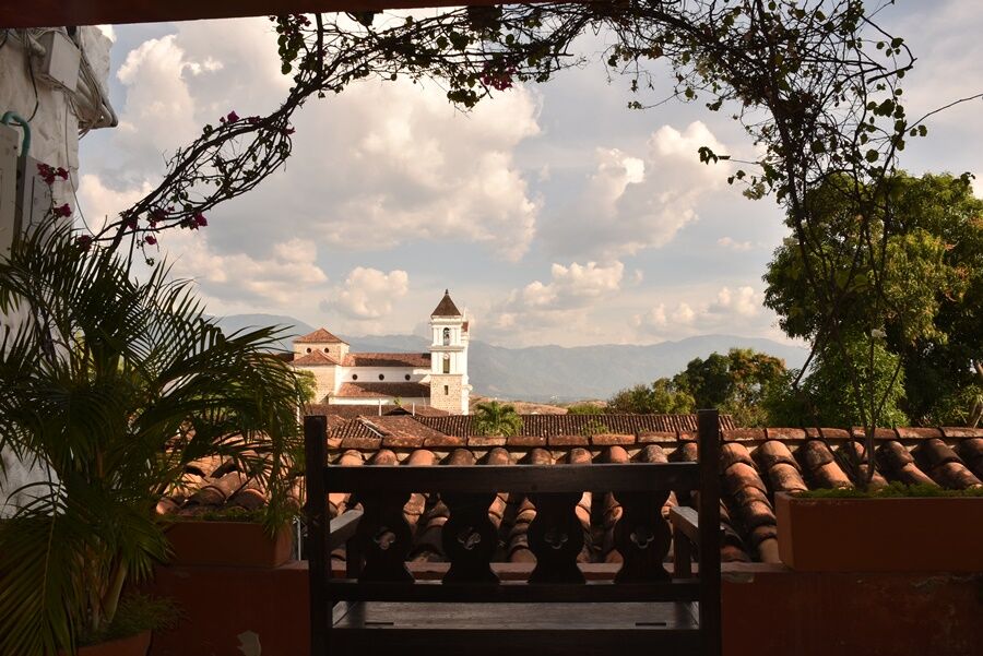 Hotel Mariscal Robledo サンタ・フェ・デ・アンティオキア エクステリア 写真